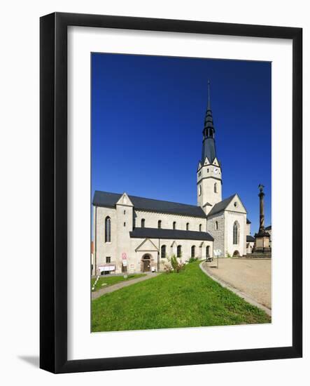 Germany, Saxony-Anhalt, Harz, Sangerhausen, Ulrich Church, Outdoors-Andreas Vitting-Framed Photographic Print