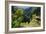 Germany, Saxony-Anhalt, Harz, Thale, view of the Bodetal from the Roßtrappe-Andreas Vitting-Framed Photographic Print