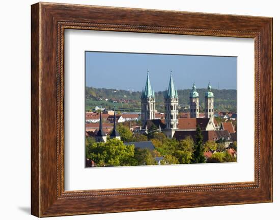 Germany, Saxony-Anhalt, Naumburg (Saale), View at the Cathedral-Andreas Vitting-Framed Photographic Print