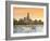 Germany, Saxony, Dresden, Elbe River and Old Town Skyline-Michele Falzone-Framed Photographic Print