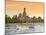 Germany, Saxony, Dresden, Elbe River and Old Town Skyline-Michele Falzone-Mounted Photographic Print