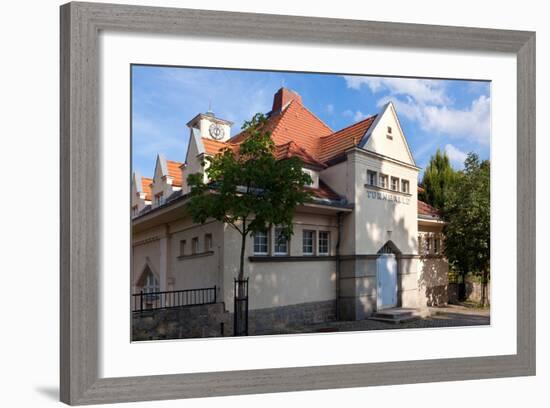 Germany, Saxony, Gšrlitz, Jugendstil Gymnasium-Catharina Lux-Framed Photographic Print