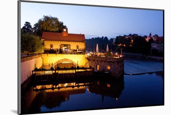 Germany, Saxony, Gšrlitz, VierradenmŸhle, the Most Eastern Restaurant of Germany-Catharina Lux-Mounted Photographic Print