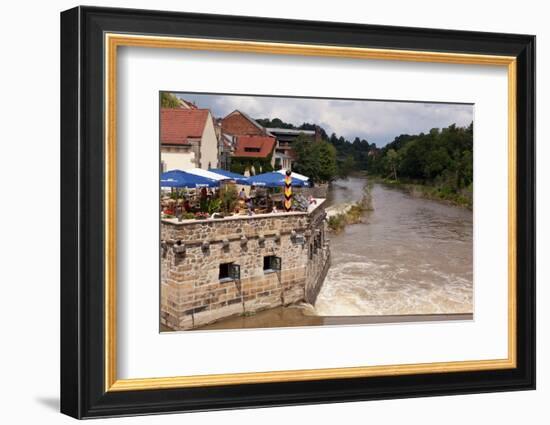 Germany, Saxony, Gšrlitz, VierradenmŸhle, the Most Eastern Restaurant of Germany-Catharina Lux-Framed Photographic Print