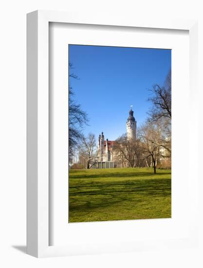 Germany, Saxony, Leipzig. the New City Hall.-Ken Scicluna-Framed Photographic Print