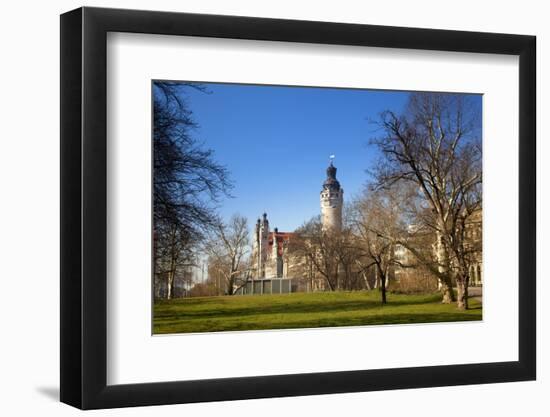 Germany, Saxony, Leipzig. the New City Hall.-Ken Scicluna-Framed Photographic Print