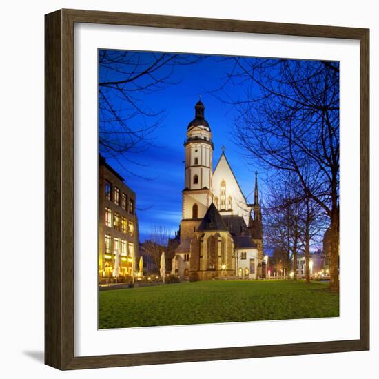 Germany, Saxony, Leipzig. Thomaskirche-Ken Scicluna-Framed Photographic Print