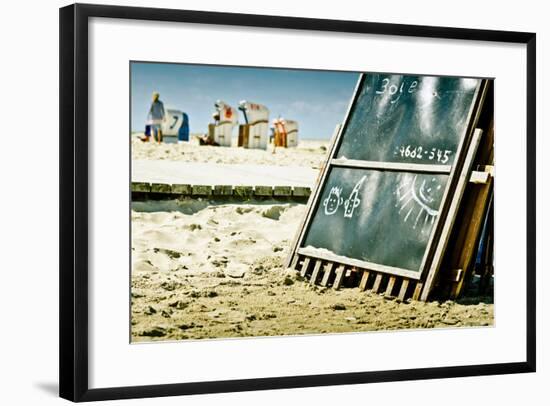 Germany, Schleswig-Holstein, Amrum, Norddorf, Beach-Ingo Boelter-Framed Photographic Print