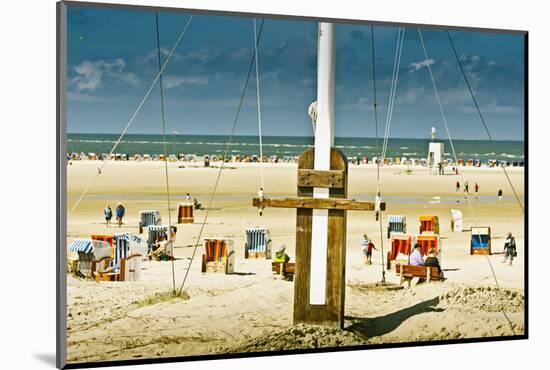 Germany, Schleswig-Holstein, Amrum, Norddorf, Beach-Ingo Boelter-Mounted Photographic Print