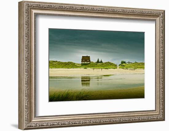 Germany, Schleswig-Holstein, Amrum, Sandy Beach, Sand Bank, Kniepsand-Ingo Boelter-Framed Photographic Print