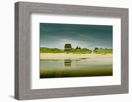 Germany, Schleswig-Holstein, Amrum, Sandy Beach, Sand Bank, Kniepsand-Ingo Boelter-Framed Photographic Print