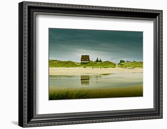 Germany, Schleswig-Holstein, Amrum, Sandy Beach, Sand Bank, Kniepsand-Ingo Boelter-Framed Photographic Print