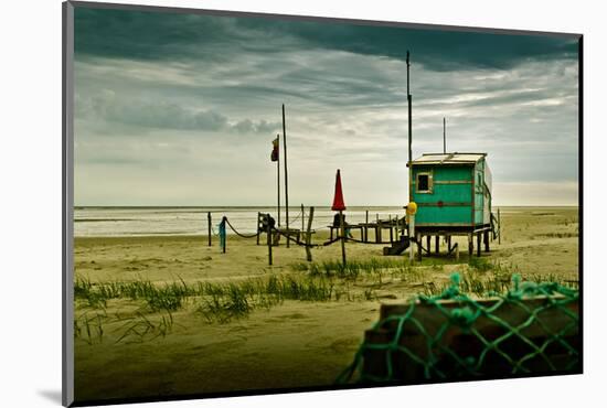 Germany, Schleswig-Holstein, Amrum, Sandy Beach, Sandbank, Kniepsand-Ingo Boelter-Mounted Photographic Print