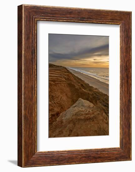 Germany, Schleswig - Holstein, island of Sylt, Kampen, 'Rotes Kliff'-Alexander Voss-Framed Photographic Print