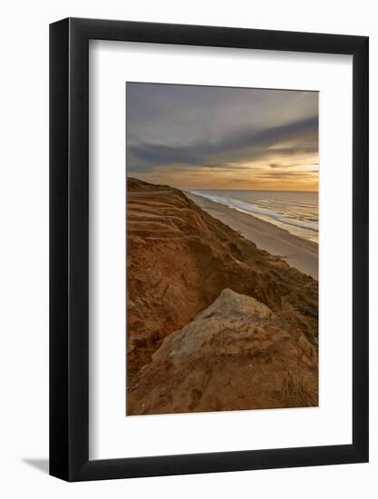 Germany, Schleswig - Holstein, island of Sylt, Kampen, 'Rotes Kliff'-Alexander Voss-Framed Photographic Print