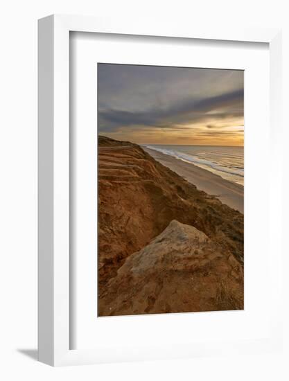 Germany, Schleswig - Holstein, island of Sylt, Kampen, 'Rotes Kliff'-Alexander Voss-Framed Photographic Print