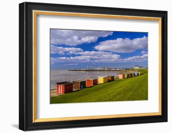 Germany, Schleswig-Holstein, North Frisia, Dageb?ll, District Harbour-Udo Siebig-Framed Photographic Print