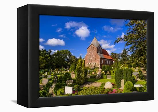 Germany, Schleswig-Holstein, North Frisia, 'Husumer Bucht' (Bay), Husum-Udo Siebig-Framed Premier Image Canvas