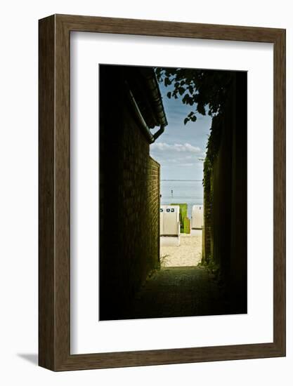 Germany, Schleswig-Holstein, Wyk, Sandy Beach, Bathing Beach-Ingo Boelter-Framed Photographic Print