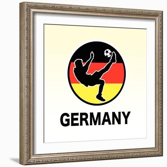 Germany Soccer-null-Framed Giclee Print