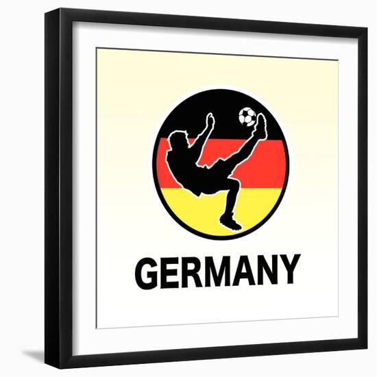 Germany Soccer-null-Framed Giclee Print