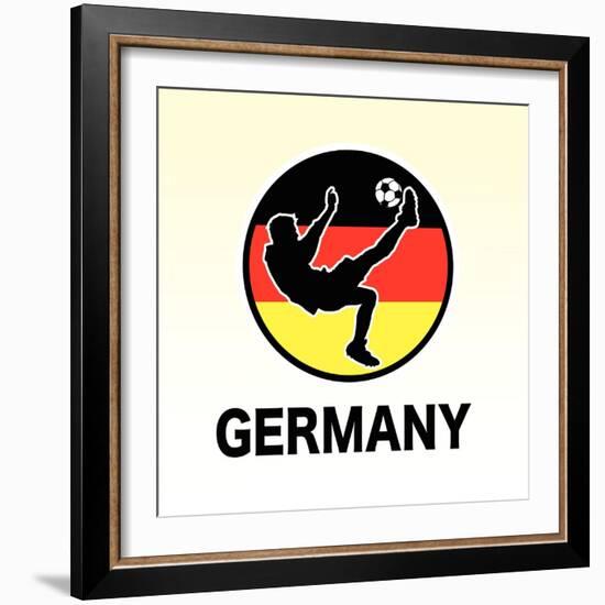 Germany Soccer-null-Framed Giclee Print