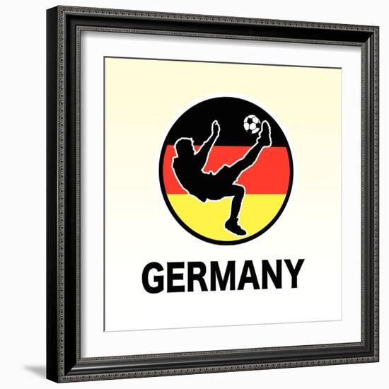 Germany Soccer-null-Framed Giclee Print