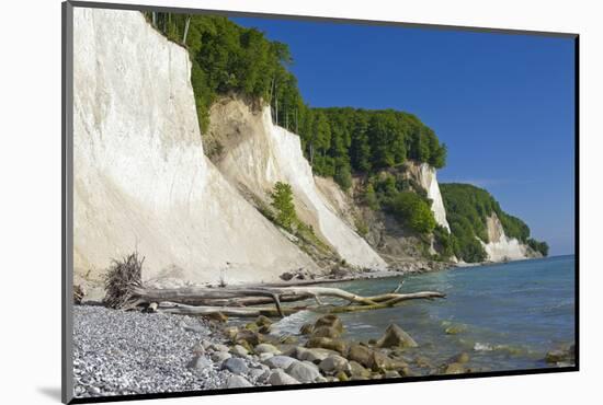 Germany, the Baltic Sea, Western Pomerania, Island RŸgen, Chalk Rock-Chris Seba-Mounted Photographic Print