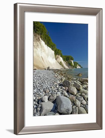 Germany, the Baltic Sea, Western Pomerania, Island RŸgen, Chalk Rocks-Chris Seba-Framed Photographic Print