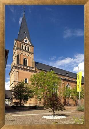 Germany The Moselle Rhineland Palatinate Schweich Town Church Photographic Print Chris Seba Art Com