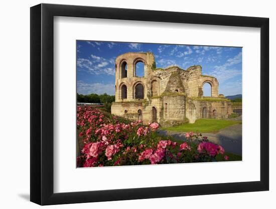 Germany, the Moselle, Trier, Imperial Baths-Chris Seba-Framed Photographic Print