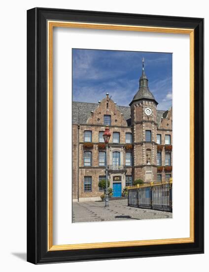 Germany, the Rhine, Dusseldorf, Old Town, Marketplace, City Hall-Chris Seba-Framed Photographic Print