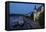 Germany, the Rhine, Koblenz, Ehrenbreitstein Fortress, Moselle Shore, Tourboats-Chris Seba-Framed Premier Image Canvas