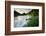 Germany, Thuringia, Berga/Elster, Weir at the Wei§e Elster in the Elster Valley-Andreas Vitting-Framed Photographic Print