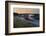 Germany, Thuringia, Highway A9 Close 'Lederhose', Truck and Car in Motion Blur at Sundown-Andreas Vitting-Framed Photographic Print