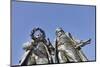 Germany, Thuringia, Weimar, Goethe and Schiller Monument, Detail-Harald Schšn-Mounted Photographic Print