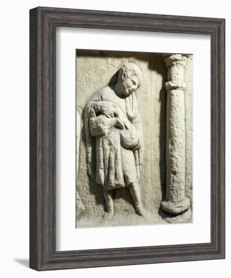 Germany, Trier, Relief Depicting Servant on Monument at Igel-null-Framed Giclee Print