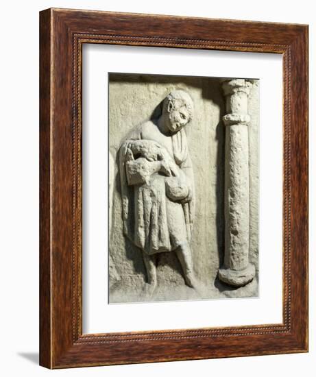 Germany, Trier, Relief Depicting Servant on Monument at Igel-null-Framed Giclee Print