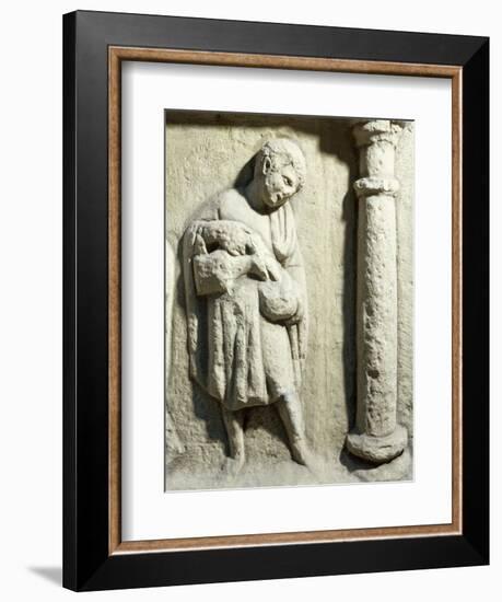 Germany, Trier, Relief Depicting Servant on Monument at Igel-null-Framed Giclee Print