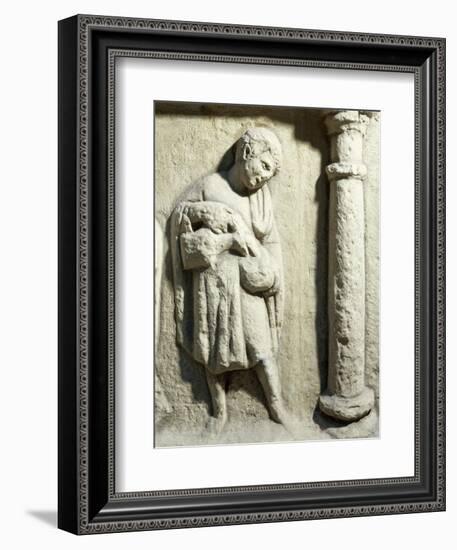 Germany, Trier, Relief Depicting Servant on Monument at Igel-null-Framed Giclee Print