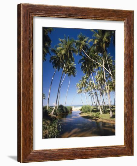 Germany, Upper Bavaria, Klais, Chapel, Christmas Tree, Snow, Twilight-Thonig-Framed Photographic Print