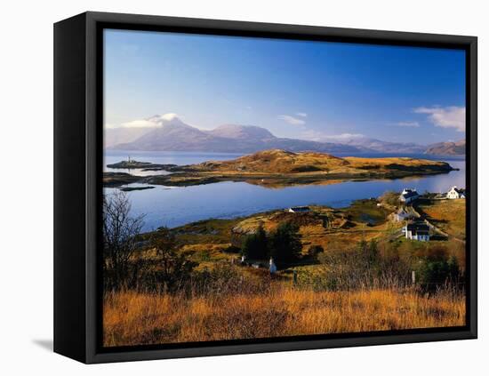 Germany, Upper Bavaria, Seeshaupt, 'Osterseen'-Thonig-Framed Premier Image Canvas