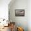 Germany - View of a Zeppelin Blimp over Grazing Sheep-Lantern Press-Framed Stretched Canvas displayed on a wall
