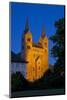 Germany, Weser Hills, North Rhine-Westphalia, Hšxter, Castle Corvey, Abbey Church, Evening-Chris Seba-Mounted Photographic Print