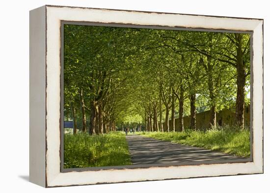 Germany, Weser Hills, North Rhine-Westphalia, Hšxter, Imperial Abbey of Corvey-Chris Seba-Framed Premier Image Canvas