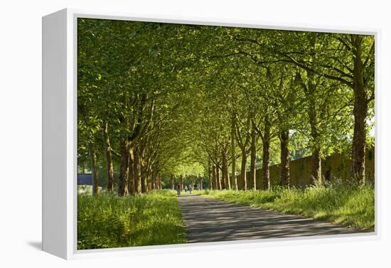 Germany, Weser Hills, North Rhine-Westphalia, Hšxter, Imperial Abbey of Corvey-Chris Seba-Framed Premier Image Canvas