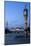 Germany, Western Pomerania, Island Usedom, Seaside Resort Ahlbeck, Pier, Column Clock, Evening-Chris Seba-Mounted Photographic Print