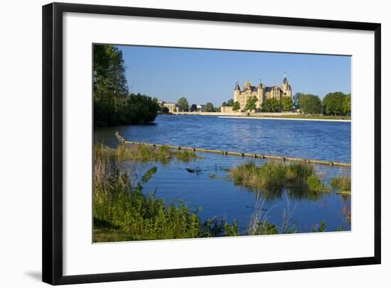 Germany, Western Pomerania, Schwerin Palace-Chris Seba-Framed Photographic Print