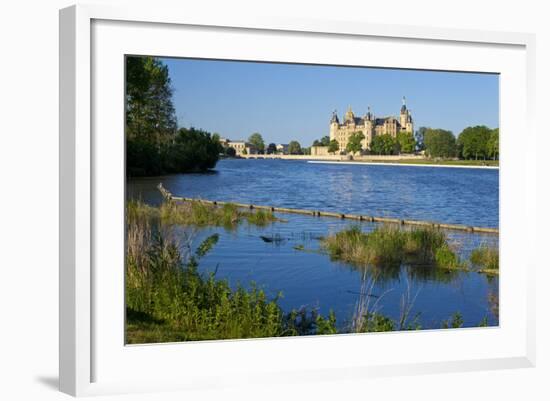 Germany, Western Pomerania, Schwerin Palace-Chris Seba-Framed Photographic Print