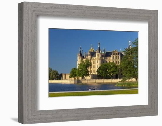 Germany, Western Pomerania, Schwerin Palace-Chris Seba-Framed Photographic Print